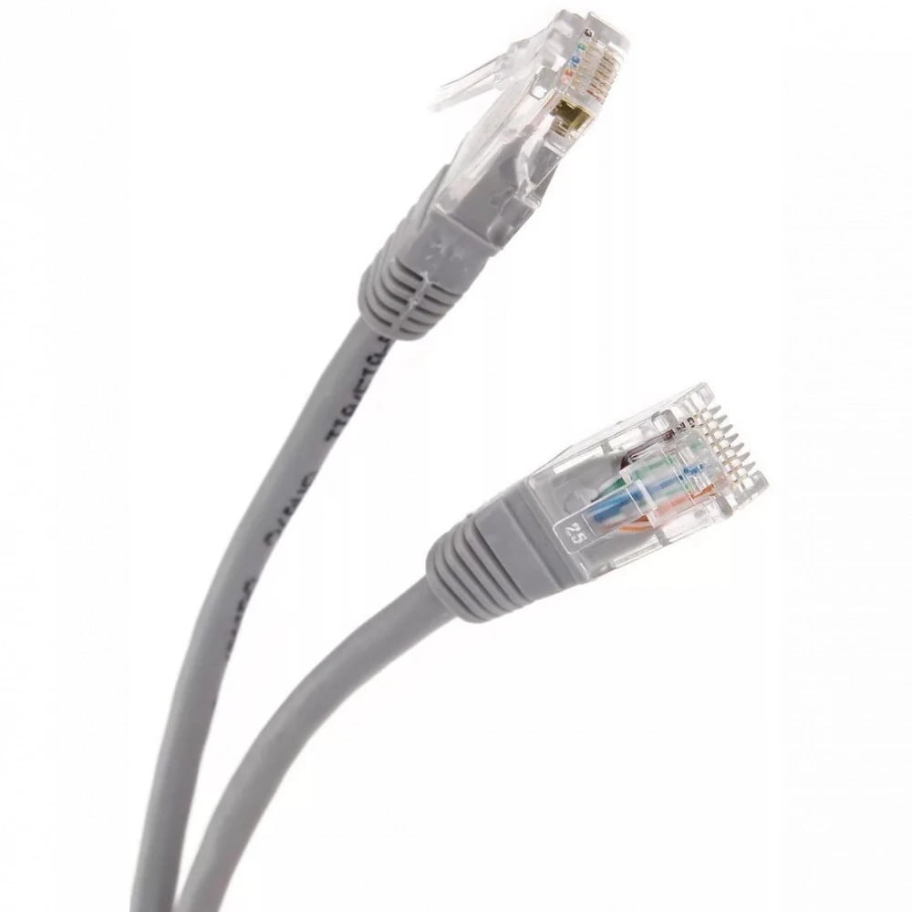 Патчкорд литой "Telecom" UTP кат.5e 50,0м серый