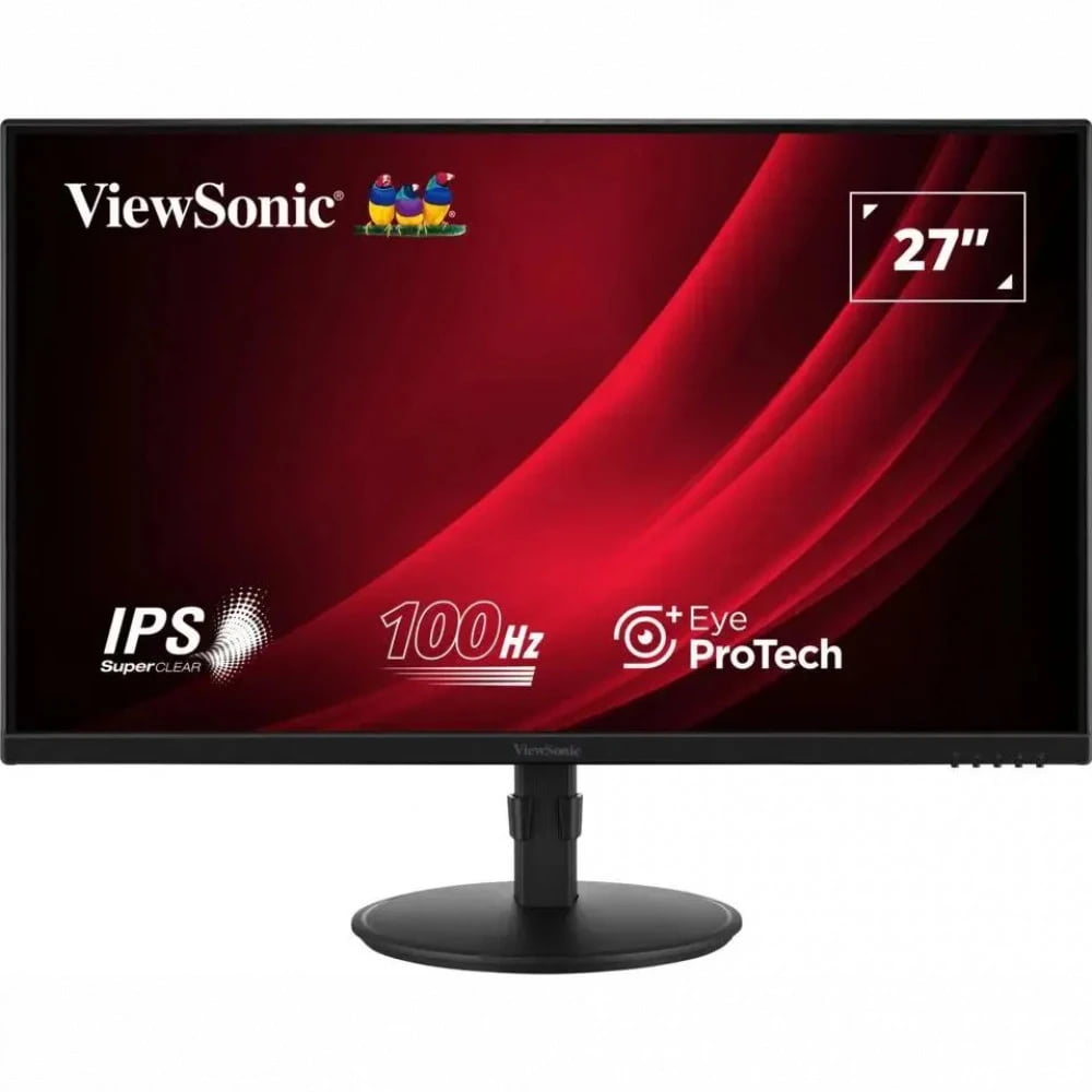 Монитор 27" ViewSonic VA2708-HDJ IPS 1920x1080, 100 Гц, 5 мс, 16:9, 250 кд/м2, 1xHDMI, 1xDP, 1x3.5 мм, черный