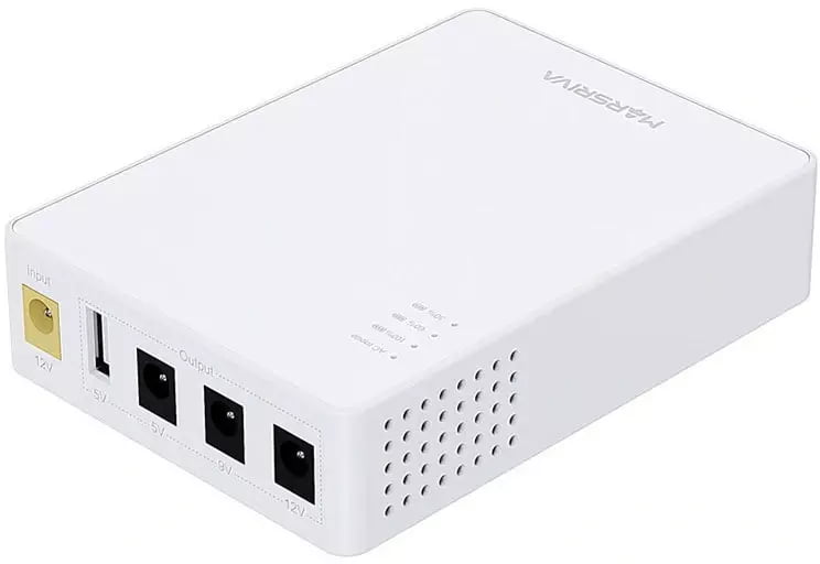 Мини ИБП. Вход DC 12 В; выход DC 12 В/1,5 А; максимальная мощность 18 Вт, MARSRIVA