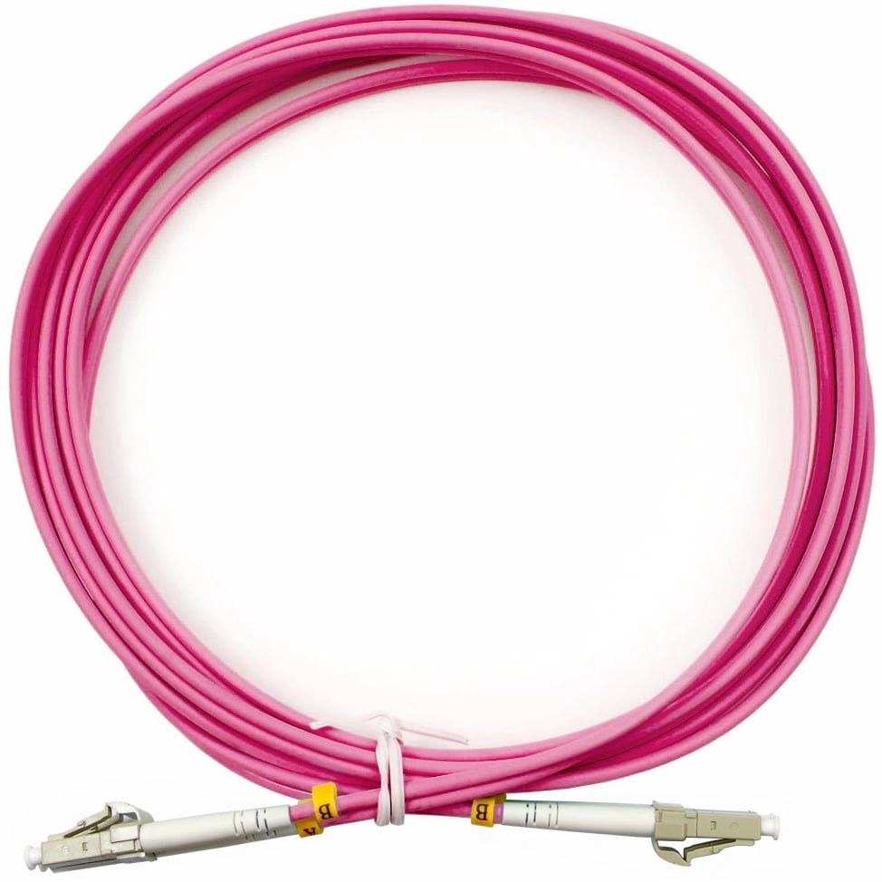 Шнур оптический Cabeus FOP-50-OM4-LC-LC-3m duplex LC-LC 50/125 мм OM4 3м LSZH