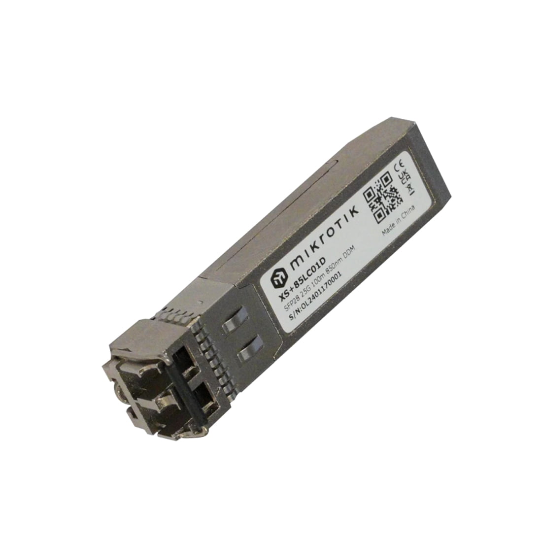 Модуль оптический MikroTik SFP28 optical module XS+85LC01D, MM, 100m, 850nm