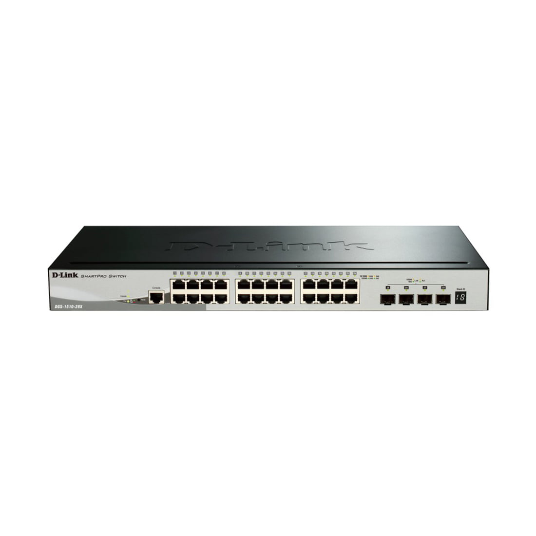 Коммутатор D-Link DGS-1510-28X/A1A, 24×1 Гбит/с + 4×10 Гбит/с SFP+, управляемый