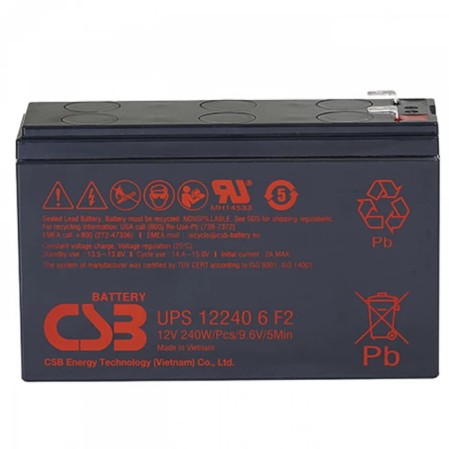 Батарея для ИБП CSB UPS122406 12В 240Вт
