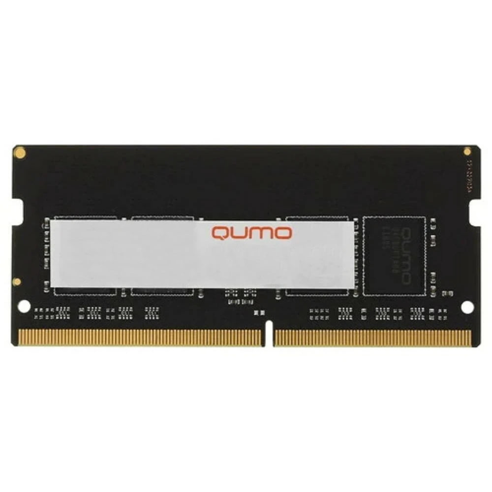 Оперативная память Qumo, DDR4, 8GB (1x8GB), 3200 MHz, CL22, без радиатора, SO-DIMM (INTEL Only)