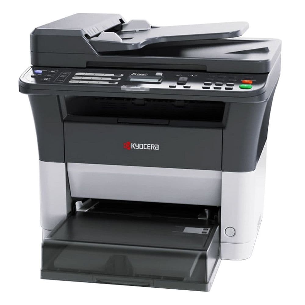 МФУ лазерное Kyocera Ecosys FS-1125MFP (1102M73RU0/1102M73RUV/1102M73RU2/1102M73NX2/1102M73DZ2), A4, ч/б, печ. до 25 стр/мин., скан. до 18 стр/мин. (ч/б) 6 стр/мин. (цвет), 600 x 600 dpi, USB, RJ-45