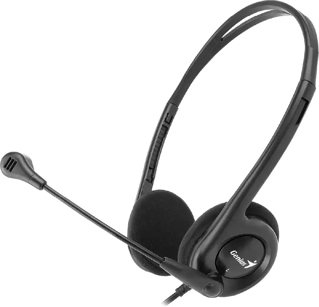 Гарнитура проводная Genius HS-200C + Single Jack Cable