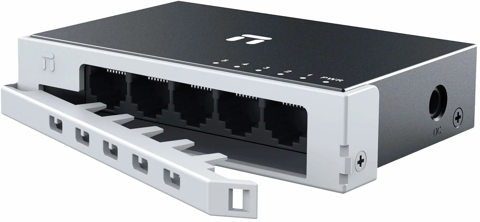 Коммутатор Netis ST105D, 5×100 Мбит/с, неуправляемый