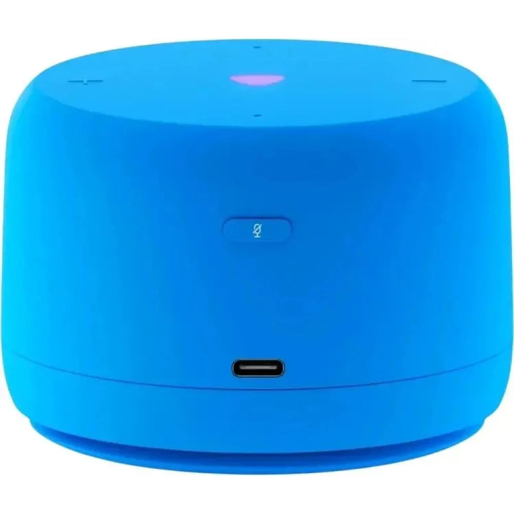 Умная колонка Яндекс Станция Лайт 2, 6Вт, компактная, 1 динамик, Matter, Wi-Fi, Bluetooth 5.0, Алиса, синий