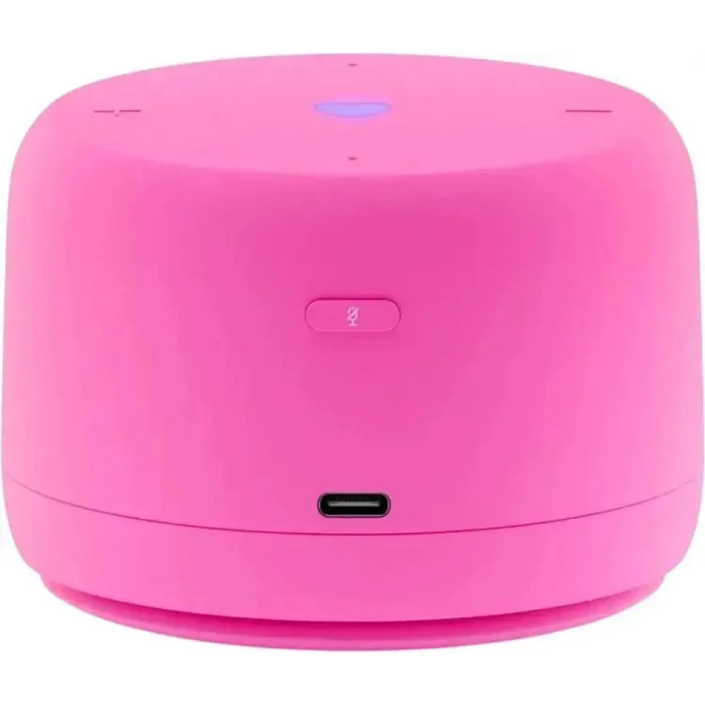 Умная колонка Яндекс Станция Лайт 2, 6Вт, компактная, 1 динамик, Matter, Wi-Fi, Bluetooth 5.0, Алиса, розовый