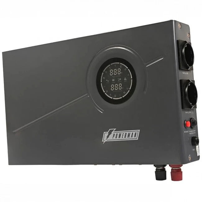 Источник бесперебойного питания Powerman Smart 500 INV Graphite (ИБП с Внешними АКБ)