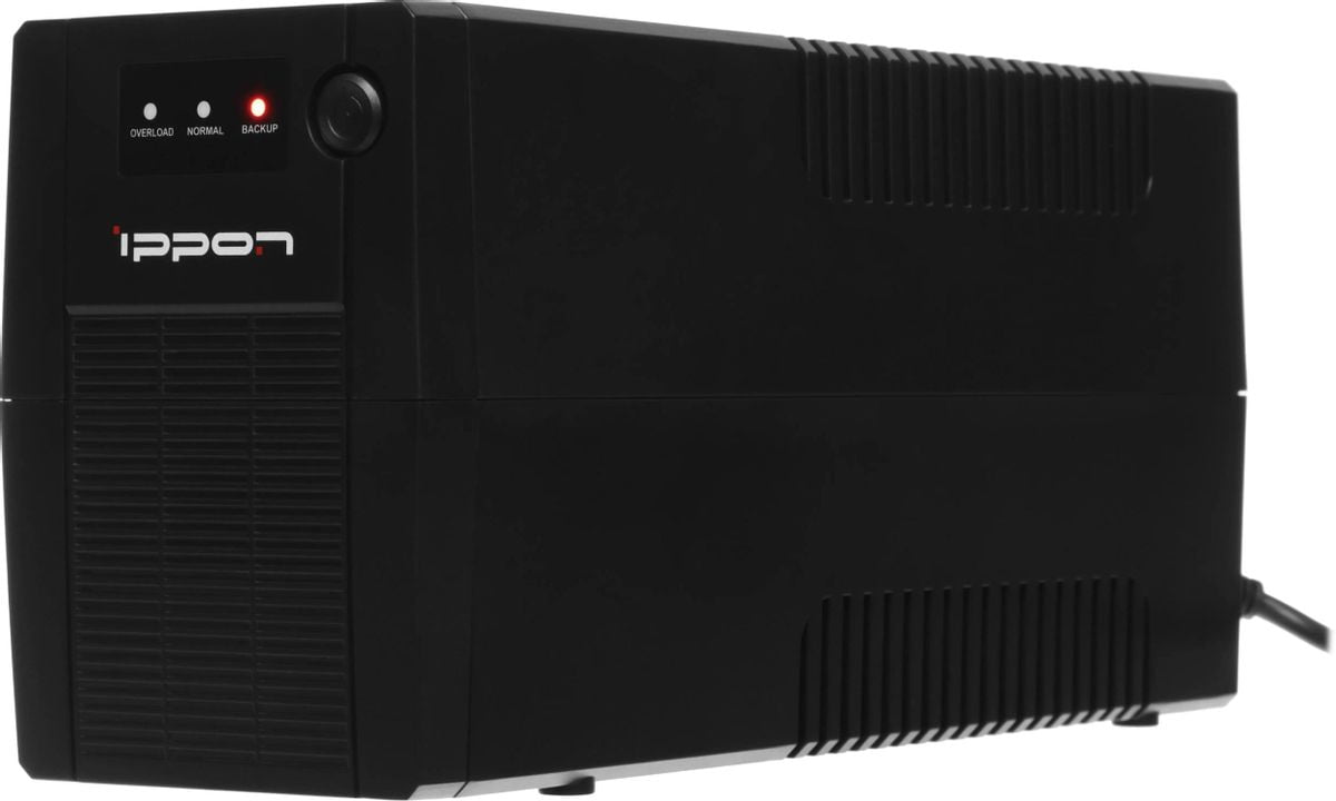 Источник бесперебойного питания Ippon Back Basic 850S New Euro / 850 ВА / 480 Вт / 3 x CEE 7 (евророзетка)