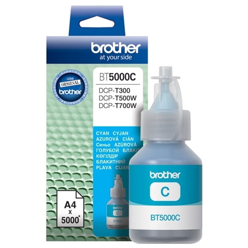 Чернила Brother BT5000C для DCPT300/500W/700W Cyan, 5000 страниц (А4)