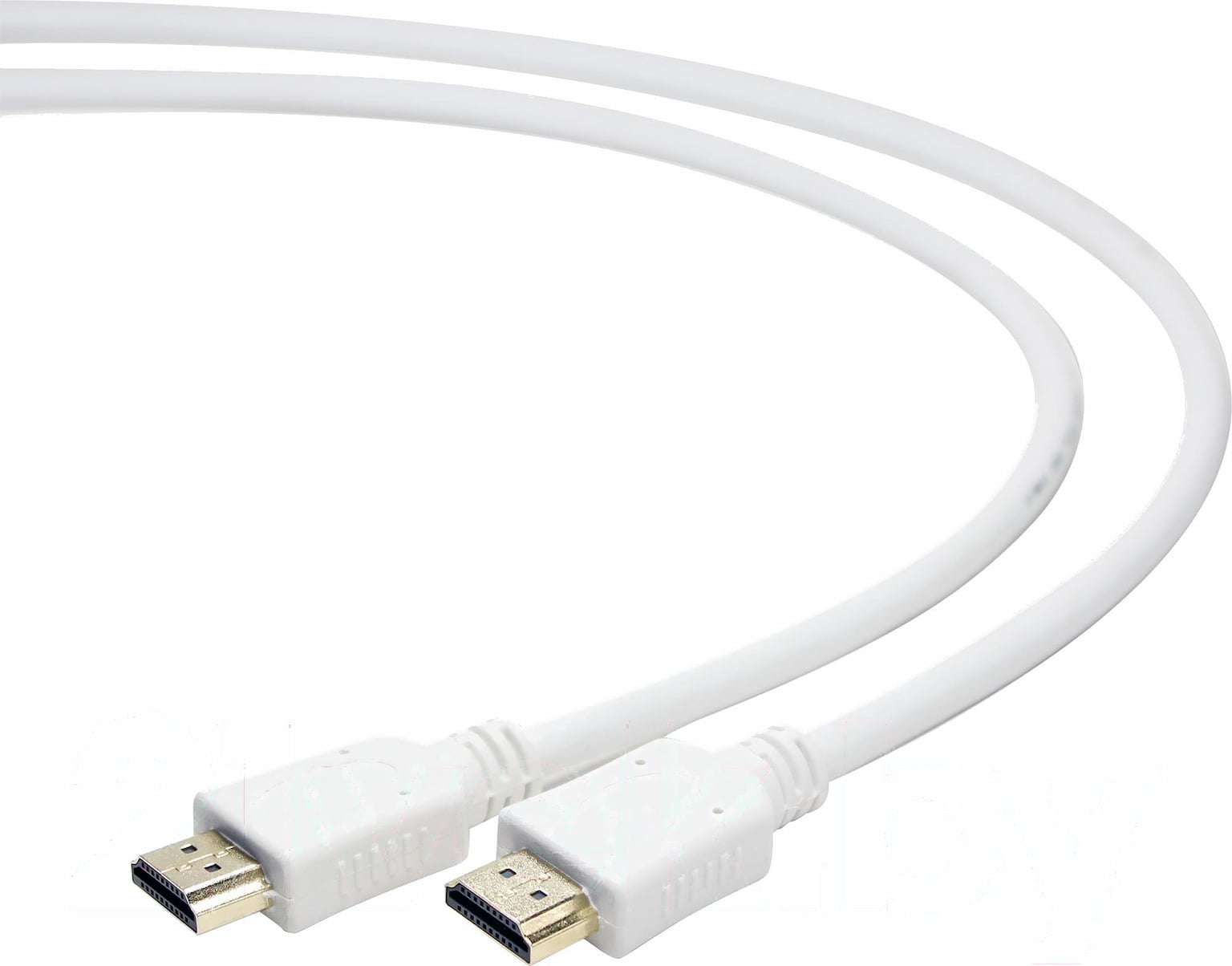 Кабель Cablexpert HDMI CC-HDMI4-W-10, 19M/19M, v2.0, медь, позол.разъемы, экран, 3 м, белый, пакет