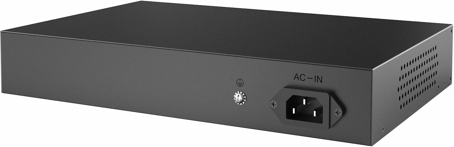 Коммутатор Netis P116GC, 16×1 Гбит/с PoE + 2×1 Гбит/с Uplink, неуправляемый