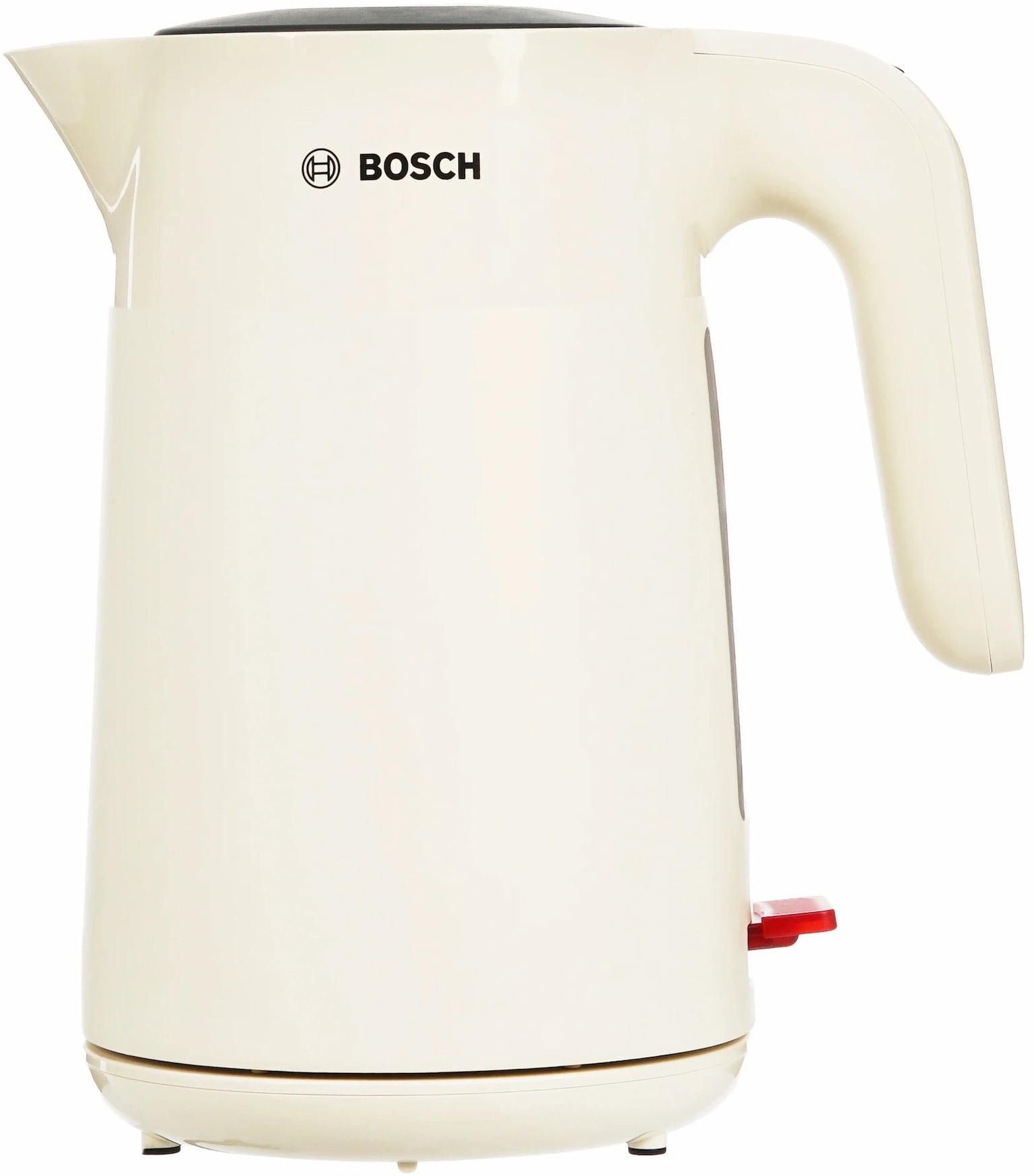 Чайник электрический Bosch TWK 2M167 бежевый, 1.7 л, 2400 Вт, скрытый нагревательный элемент