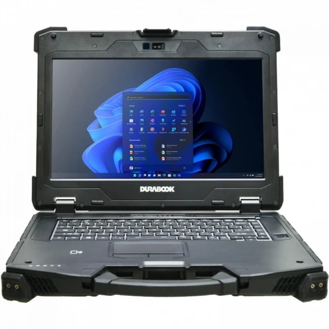 Защищенный ноутбук Durabook Z14I Gen3 Basic Win11 Pro/ Z14I Gen3 Basic, 14" FHD (1920 x1080) Sunlight Readable 1200 nits Touchscreen Display, Intel® Core™ Ultra 5 125U (12MB Cache, up to 4.3 GHz, 12 cores, 14 threads with Intel® AI Boost NPU), Windows 11 Professional with 16GB RAM, 256GB PCIE SSD, Wi-Fi 7 + Bluetooth v5.4, Backlit Keyboard, Express Card 54, Smart Card Reader, 2.0 MP webcam, 2x RJ45, 2x RS232, 2x Thunderbolt 4 , HDMI, VGA, TPM, IP66