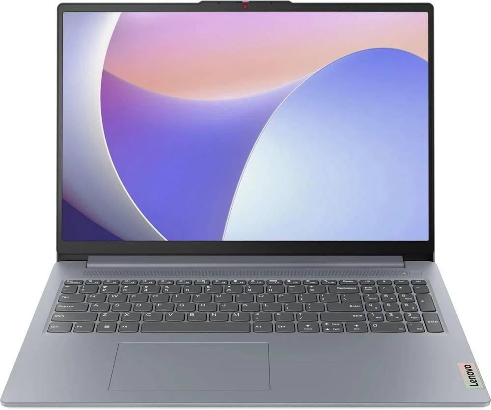 Ноутбук Lenovo IdeaPad Slim 3 15AMN8 серый 15.6" IPS FHD AMD Ryzen 3 7320U/8Gb/512Gb SSD/VGA int/noOS