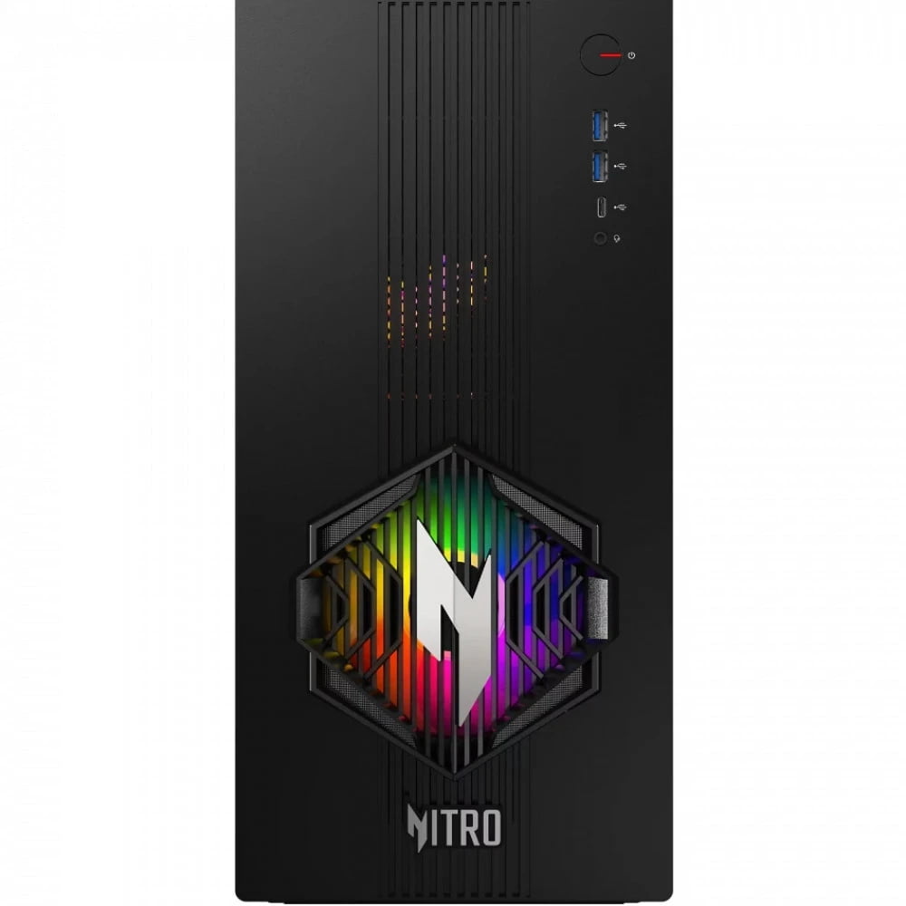 Настольный компьютер Acer Nitro 30 N30-100 Intel Core Ultra 5 225F/32Gb/SSD1Tb/RTX5070 12Gb/PSU 850W/NoOS/Black (DG.E5GCD.00K)