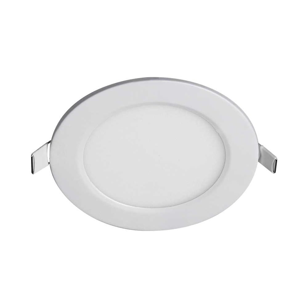 Светильник светодиодный JazzWay ультратонкий встраив. PPL-R 6Вт 6500К IP40 WH d120мм круглый