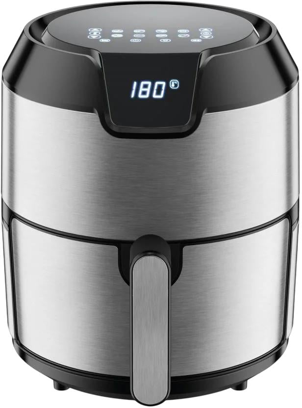 Аэрогриль Tefal EY401D15 серебристый, 1500 Вт, 4.2 л, сенсор, 8 программ
