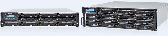 Система хранения данных Infortrend EonStor DS 3000U 2U/24bay Dual controller 2x12Gb/s SAS, 8x1G iSCSI+4x host board, 2x4GB, 2x(PSU+FAN), 2x(SuperCap.+Flash),1xRackmount kit(ESDS 3024RUCB-C)