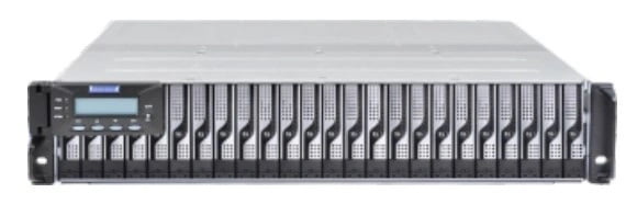 Система хранения данных Infortrend EonStor DS 2000 Gen3 2U/24bay, Dual controller subsystem incl 2x12Gb SAS EXP., 2x host board, 2x4GB, 2x(PSU+FAN), 2x (Super capacitor+Flash), 24xdrive trays and 1xRackmount kit