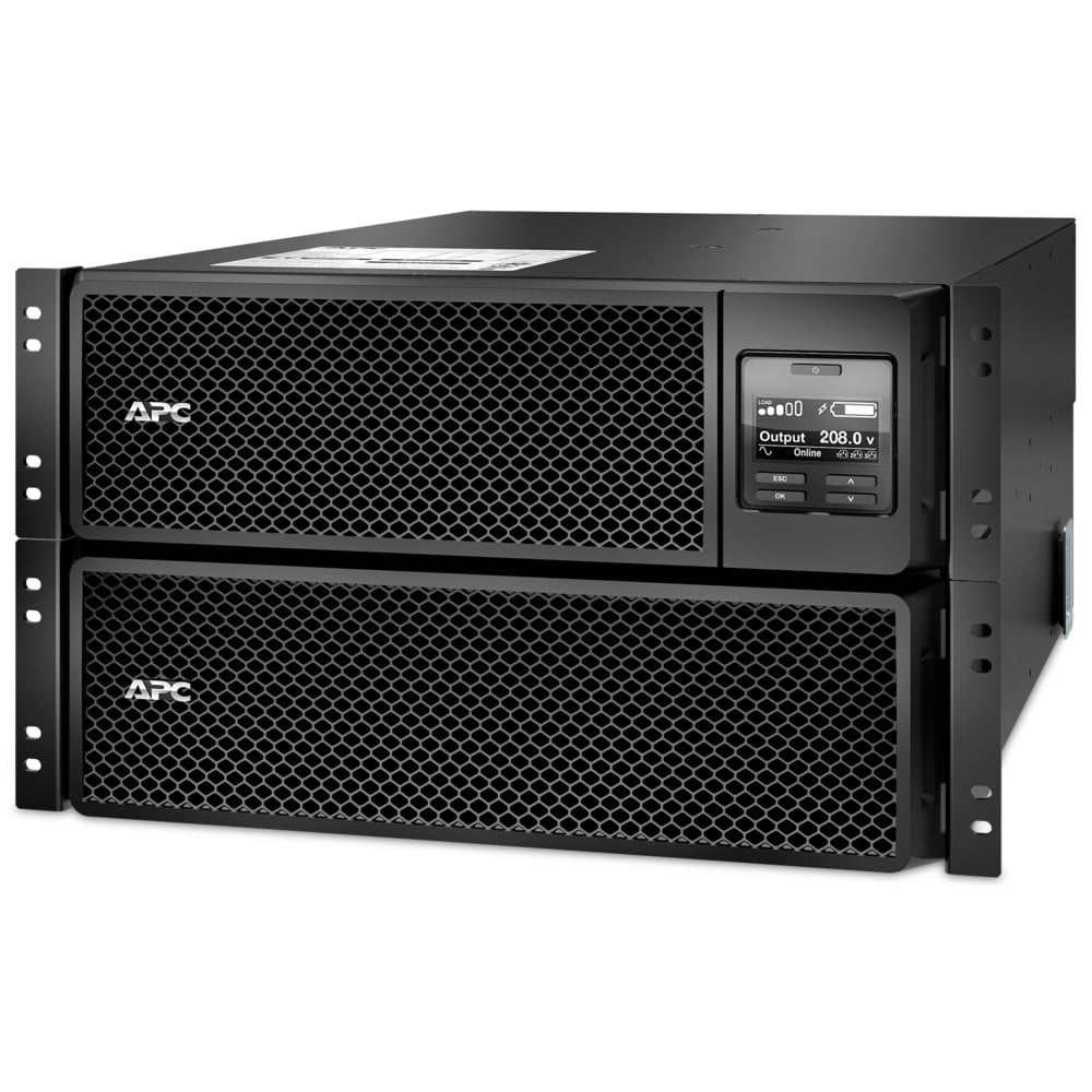 Источник бесперебойного питания APC Smart-UPS SRT SRT8KRMXLI/8000ВА/8000Вт/4 х IEC 320 C19 (компьютерная), 6 х IEC 320 C13 (компьютерная)