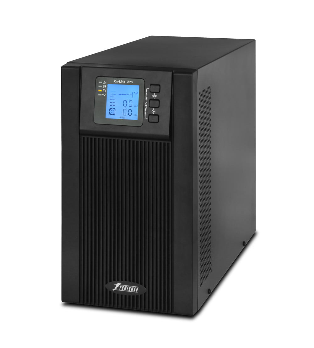 Источник бесперебойного питания Powerman Online 2000 / 2000 ВА / 1800 Вт / 3 x CEE 7 (евророзетка)