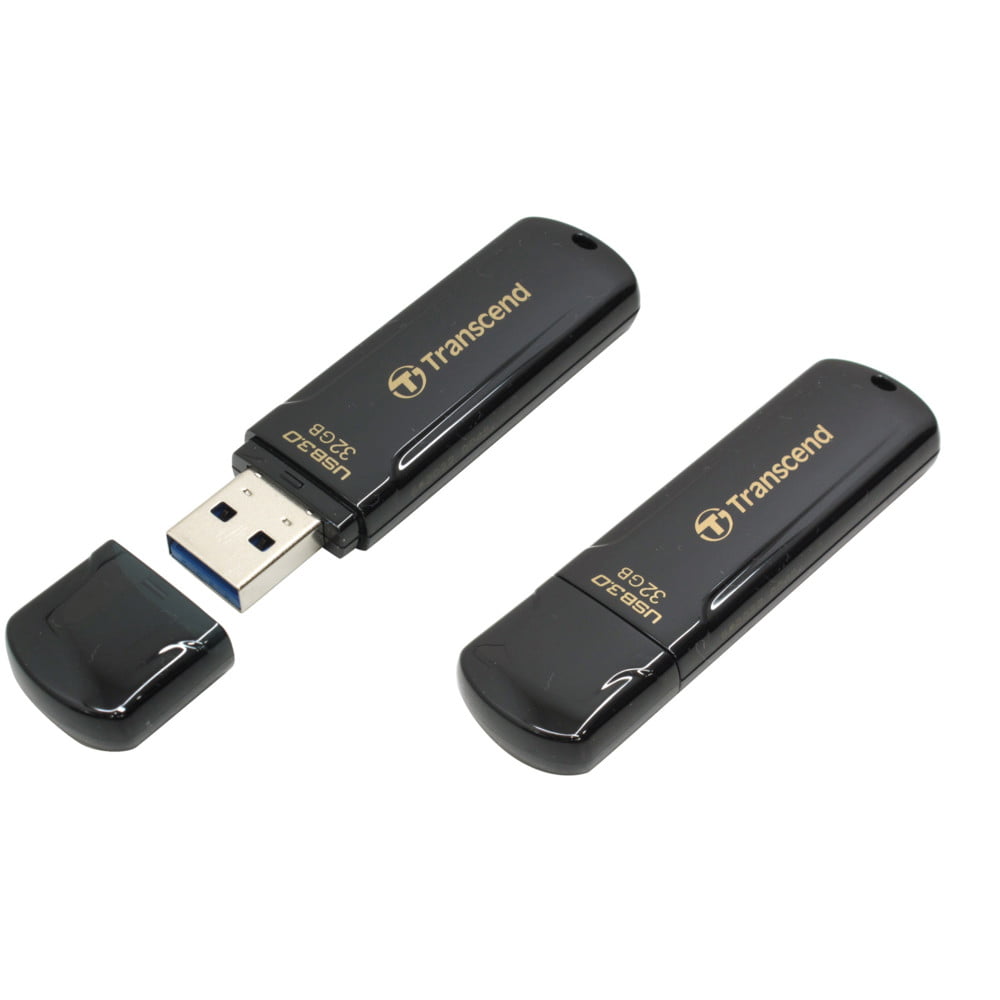 Флешка USB Transcend Jetflash 700 (TS32GJF700), 32Gb, USB 3.0, R/W 70/20, черный