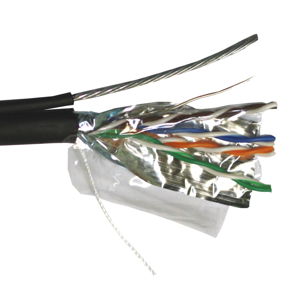 Кабель информационный Lanmaster TWT-5EFTP-OUT кат.5е 4X2X24AWG PE внешний 305м черный