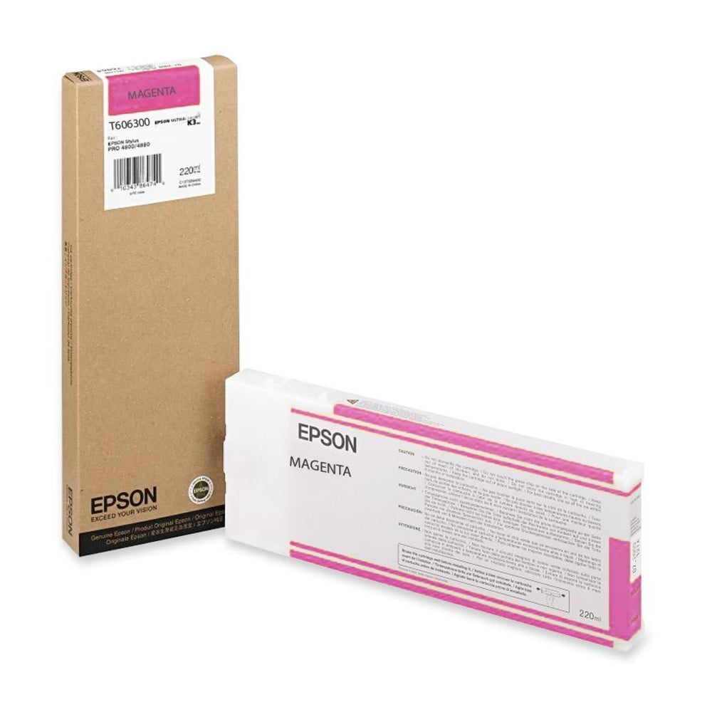 Картридж струйный Epson C13T606C00 светло-пурпурный (220 мл) для Stylus Pro 4800