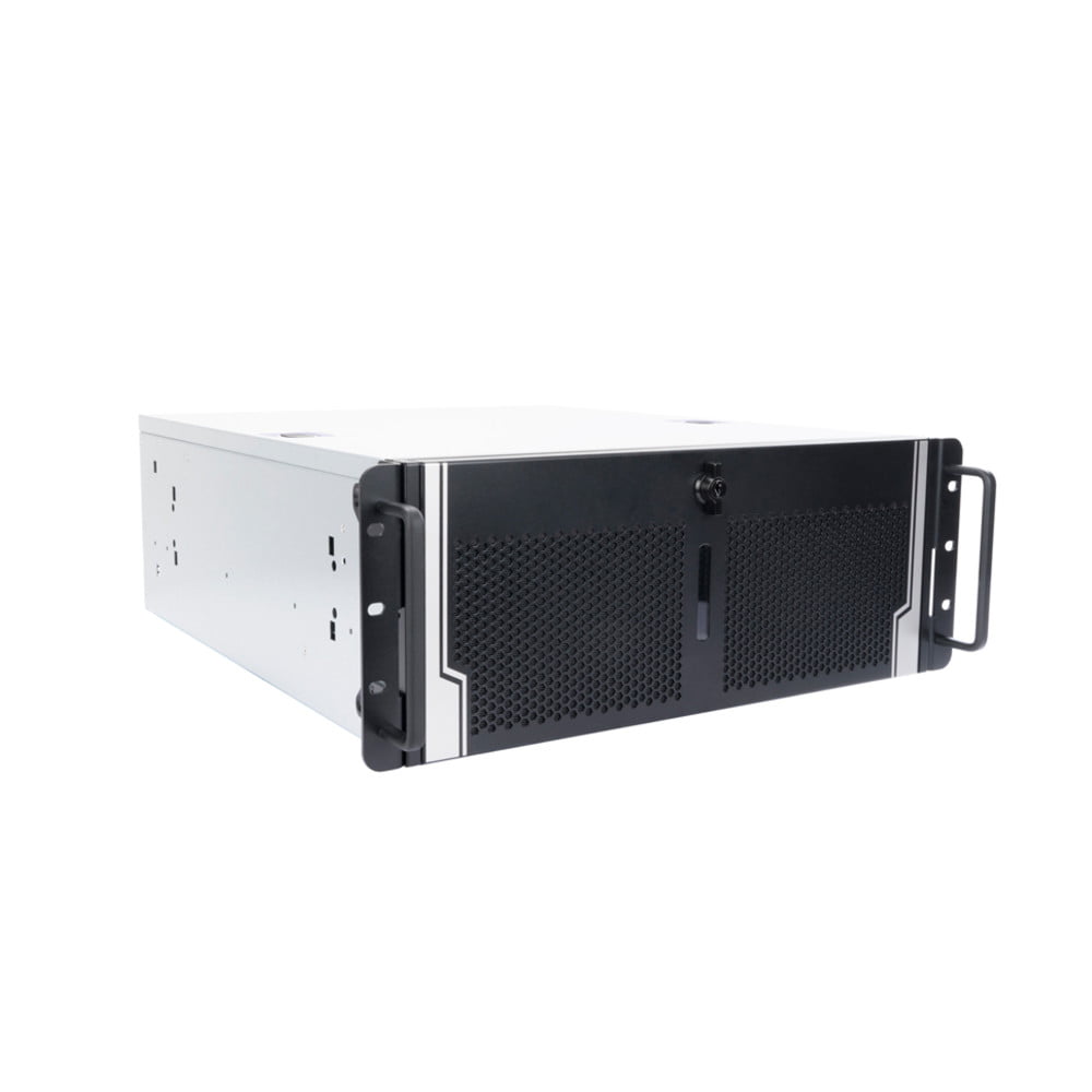Компьютерный корпус InWin IW-R400-01N/USB3.0*2/Rear fan 8025мм 4200RPM*2/Front fan 8025мм 4200RPM*2/Front door/Air filter for front door