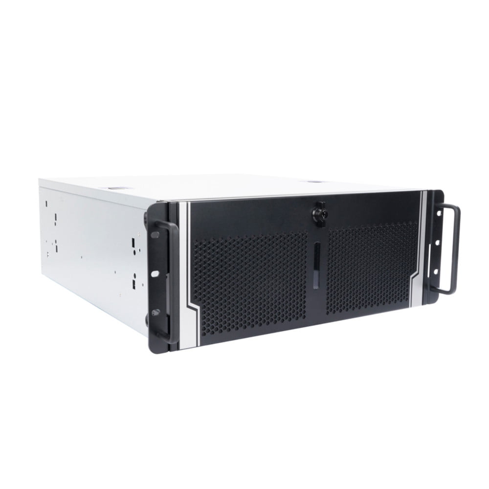 Компьютерный корпус InWin IW-R400-01N/USB3.0*2/Rear fan 8025мм 4200RPM*2/Front fan 8025мм 4200RPM*2/Front door/Air filter for front door/SK35-02