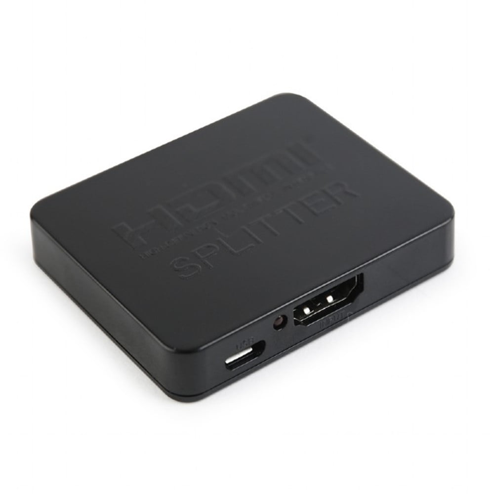 Разветвитель HDMI Cablexpert DSP-2PH4-03, HD19F/2x19F, 1 компьютер => 2 монитора, Full-HD, 3D, 1.4v