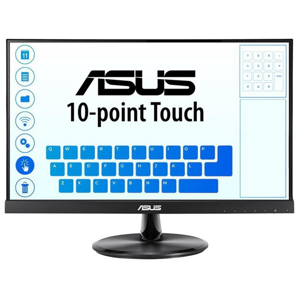 Монитор 21.5" ASUS VT229H IPS 1920x1080, 60 Гц, 5 мс, 16:9, 250 кд/м2, 1xHDMI, сенсорный, черный