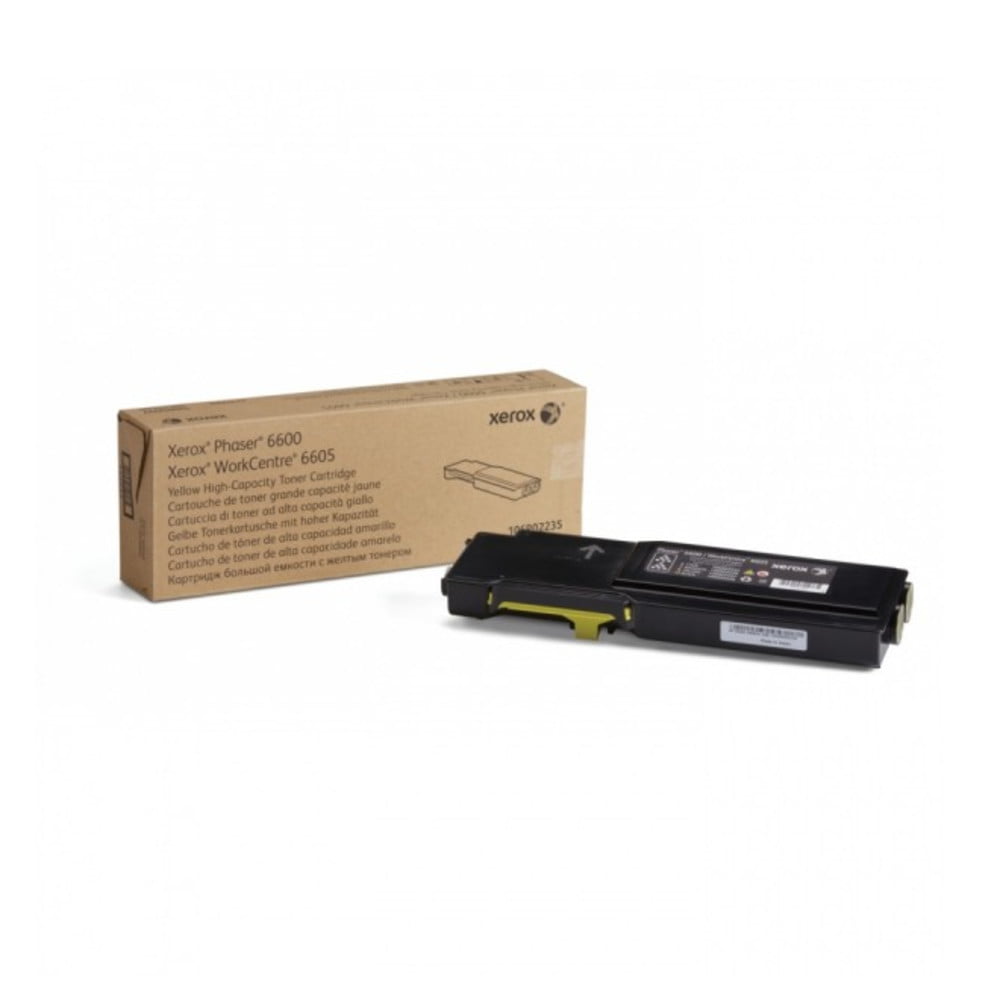 Картридж лазерный Xerox 106R02235 желтый для Xerox Phaser 6600/WC 6605 (6000 стр)(Channels)