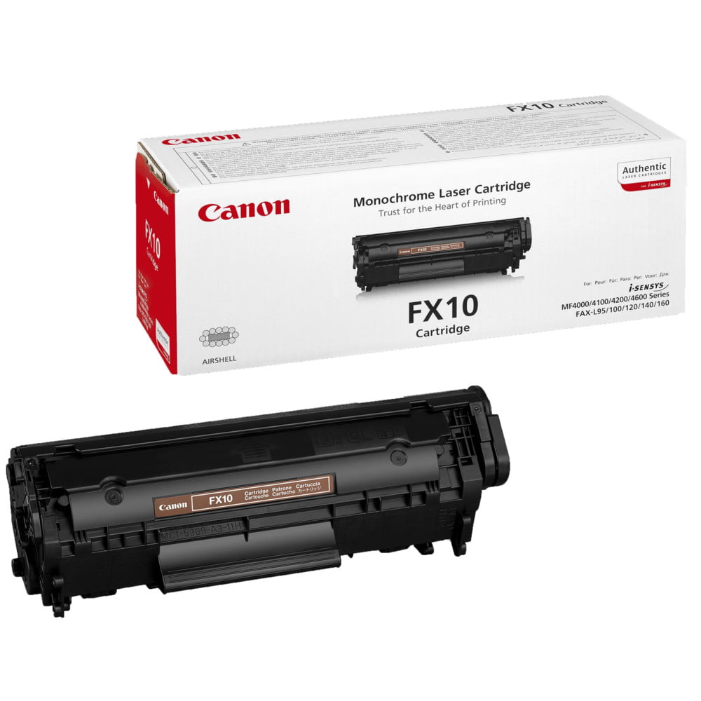 Картридж лазерный Canon FX-10 (0263B002) черный (2000 стр) для Canon FAX L100/120, MF4018/4120/4140/4150/4270/4320/4330/4340/4350/4370