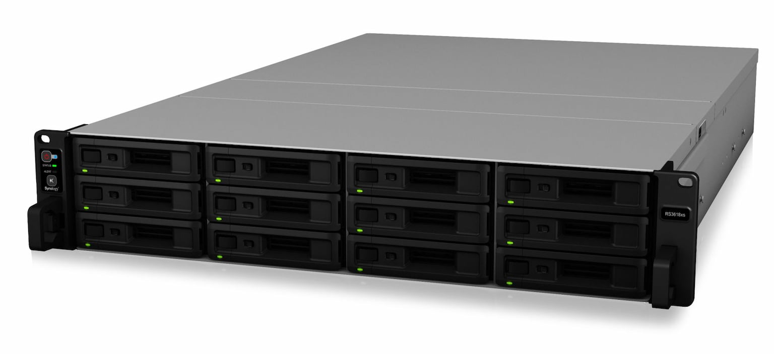 СХД стоечное исполнение 12BAY 2U NO HDD USB3 RS3618XS SYNOLOGY