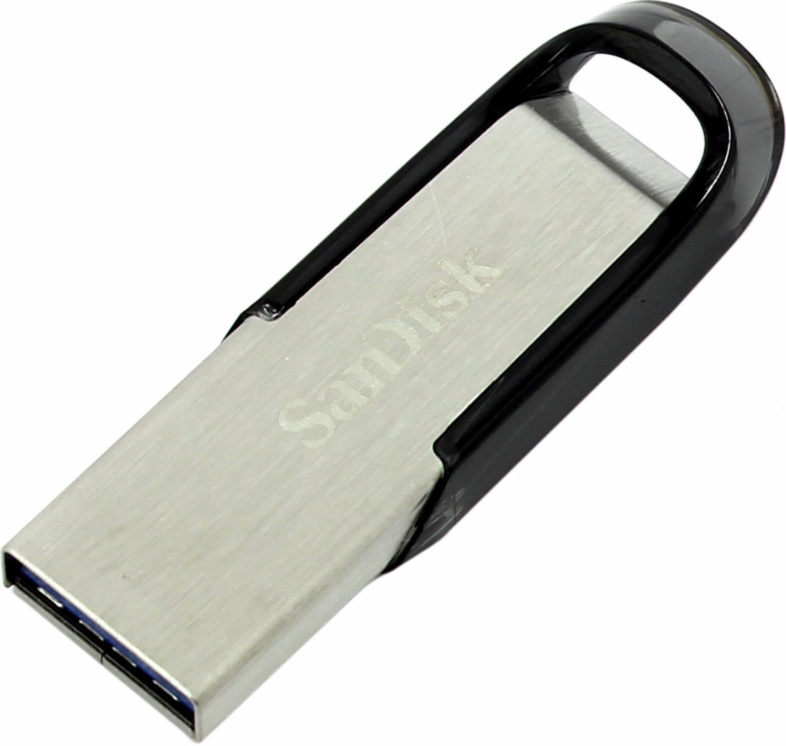 Флешка USB Sandisk 64Gb Cruzer Ultra Flair SDCZ73-064G-G46 USB 3.0 серебристый/черный