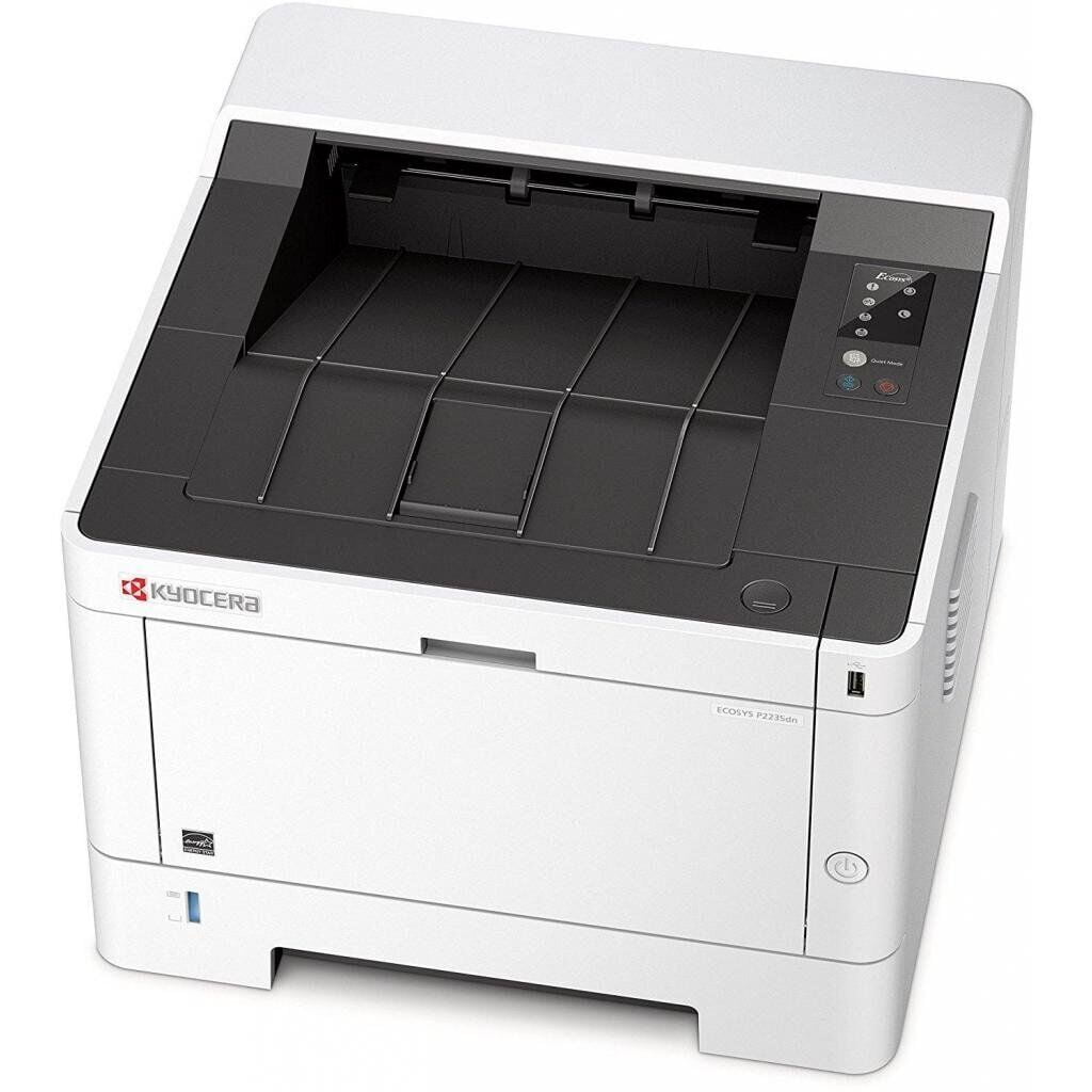 Принтер лазерный Kyocera Ecosys P2235dn (1102RV3NL0), A4, ч/б, печ. до 35 стр/мин., 1200 x 1200 dpi, USB, RJ-45