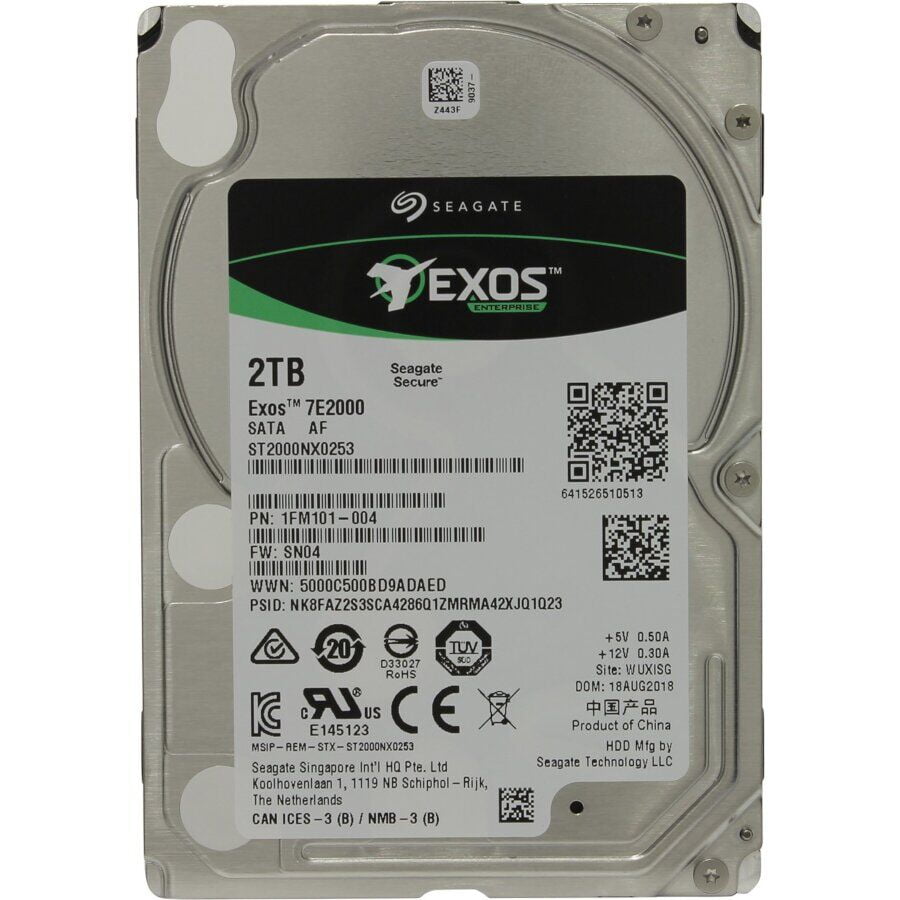 Жесткий диск Seagate Original SATA-III 2Tb ST2000NX0253 Enterprise Capacity (7200rpm) 128Mb 2.5"