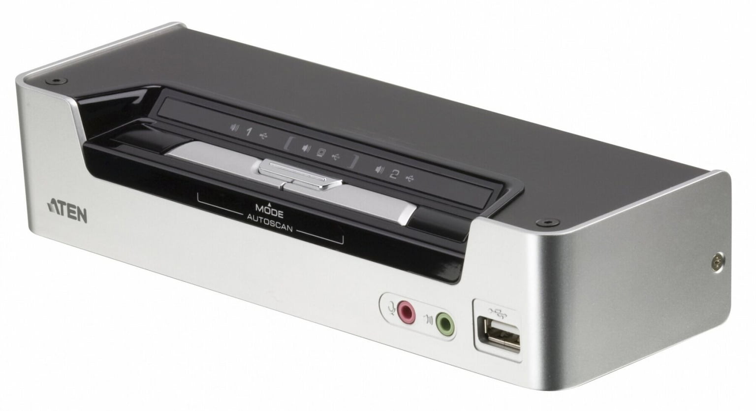 Переключатель KVM ATEN CS1792-AT-G 2-х портовый USB 2.0 HDMI KVMP