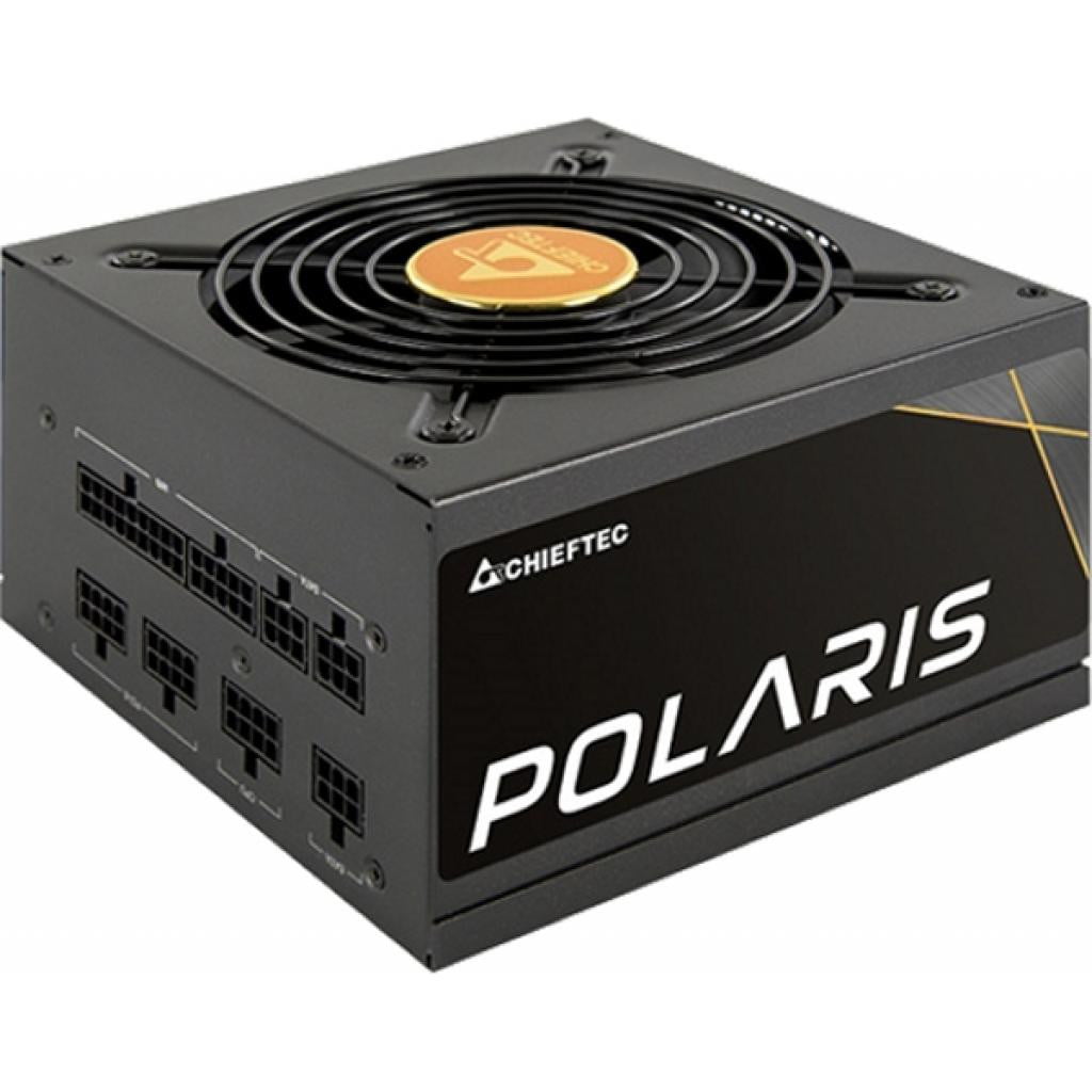 Блок питания Chieftec Polaris PPS-550FC (ATX 2.4, 550W, 80 PLUS GOLD, Active PFC, 120мм fan, Full Cable Management) Retail