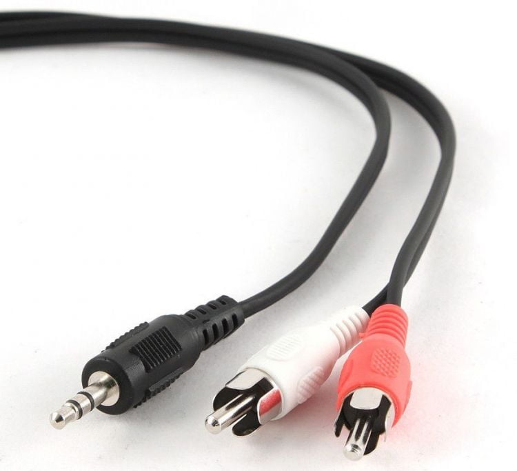 Кабель аудио Gembird Jack3.5/2xRCA, 5.0м