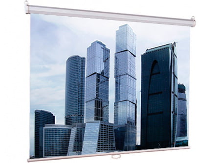 Экран Lumien 160x160 см Eco Picture LEP-100105 1:1 настенно-потолочный рулонный