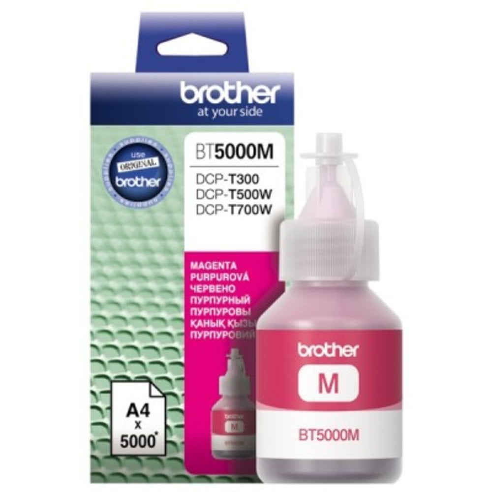 Чернила Brother BT5000M для DCPT300/500W/700W Magenta, 5000 страниц (А4)