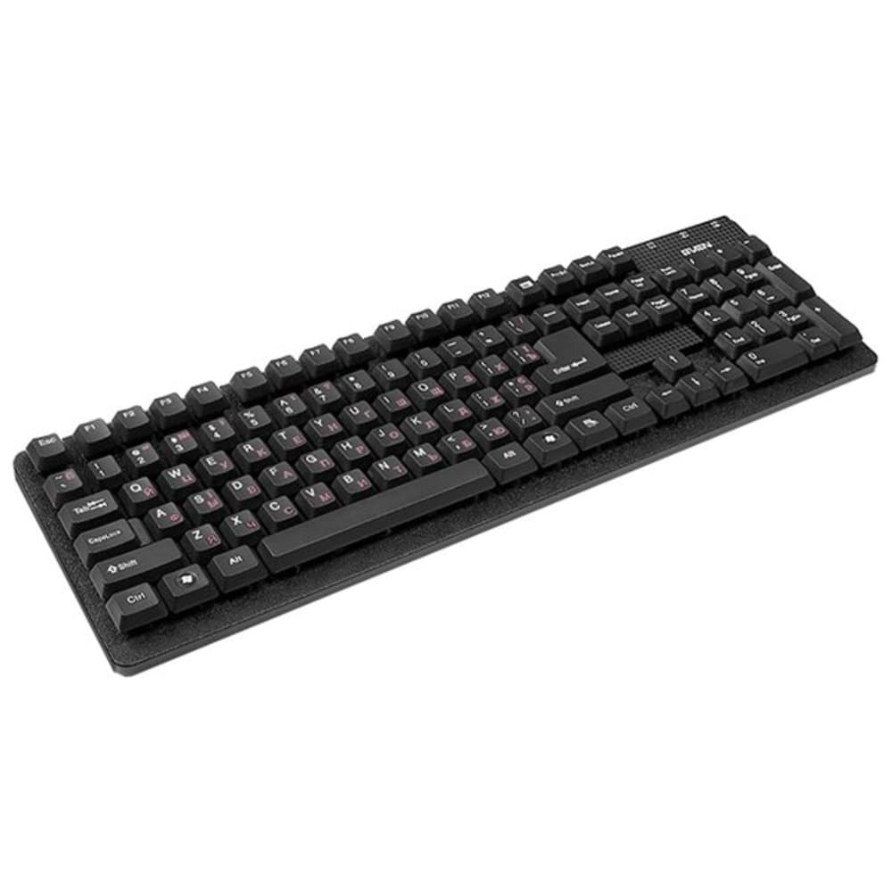 Клавиатура SVEN Standard 301 проводная, USB Type-A, чёрный