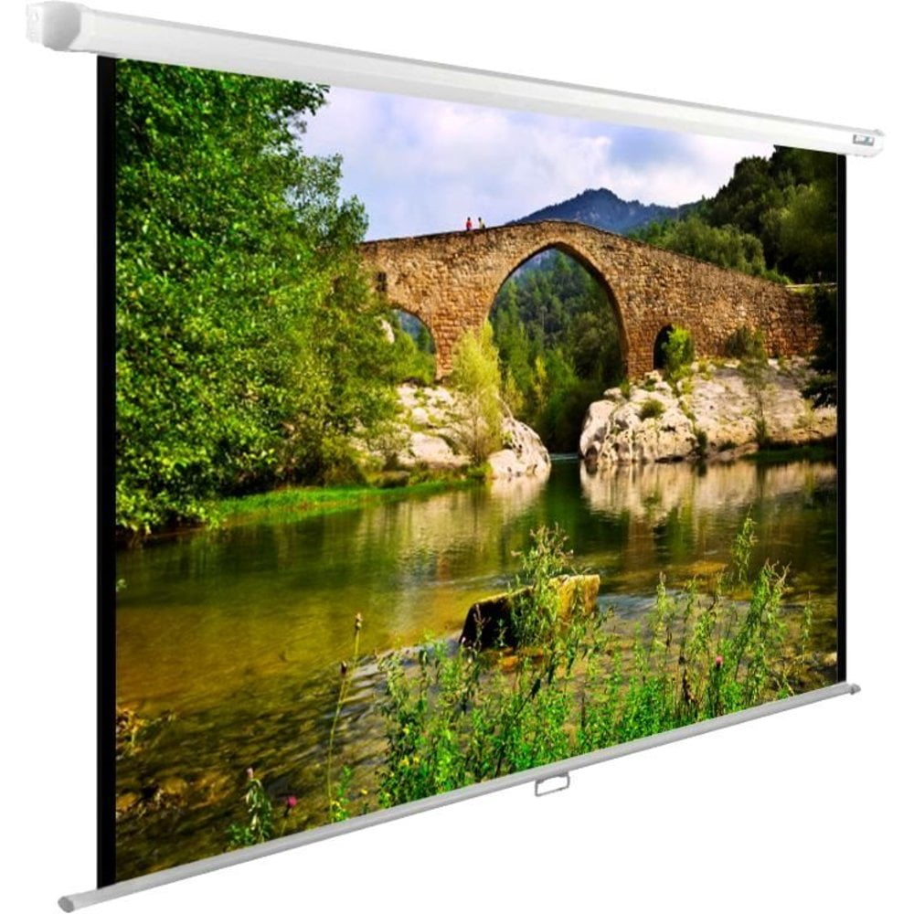 Экран Cactus 220x165 см WallExpert CS-PSWE-220x165-WT 1:1 настенно-потолочный рулонный белый