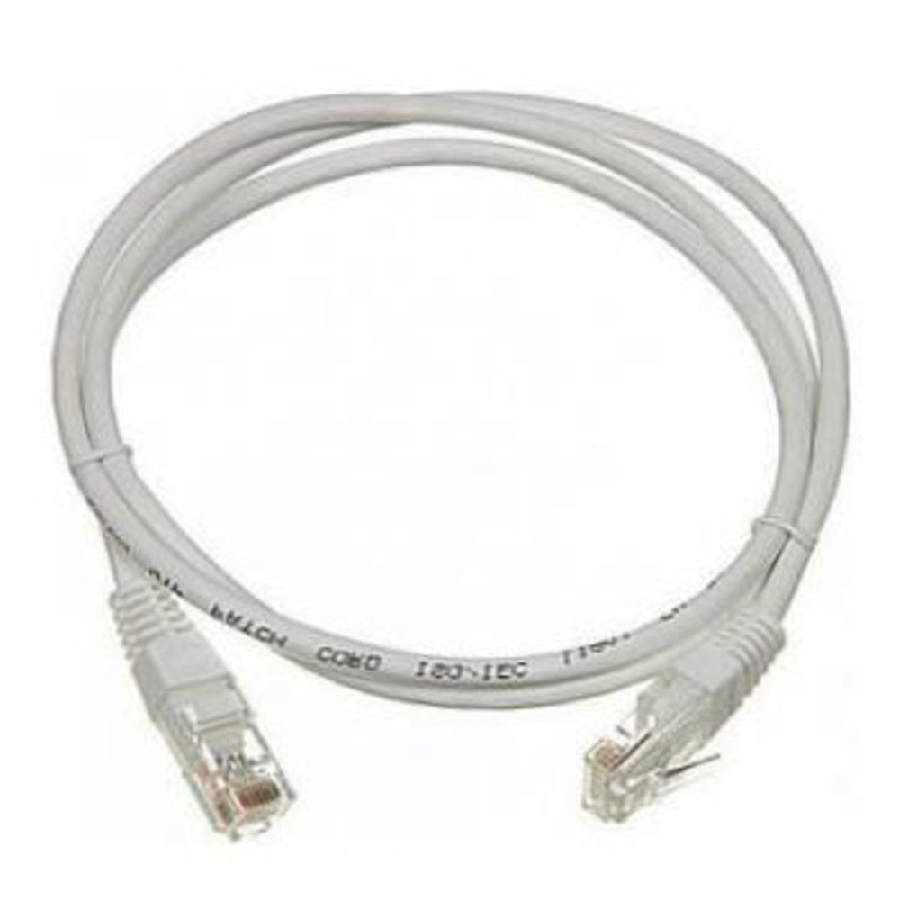 Патч-корд LANMASTER UTP TWT-45-45-2.0/6-GY вилка RJ-45-вилка RJ-45 Cat.6 2м серый ПВХ