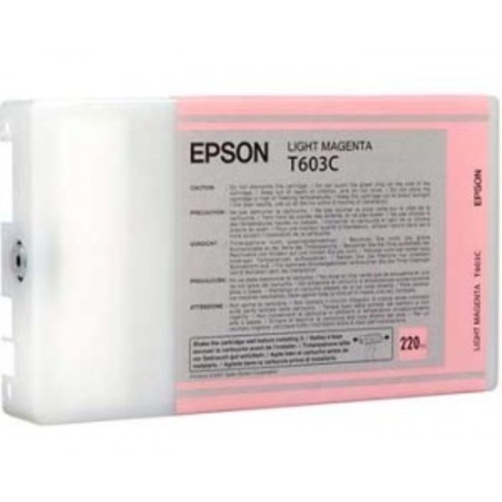 Картридж струйный Epson C13T603C00 светло-пурпурный (220 мл) для Epson St Pro 7800/9800